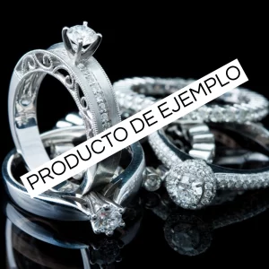 Anillos de plata con circonitas